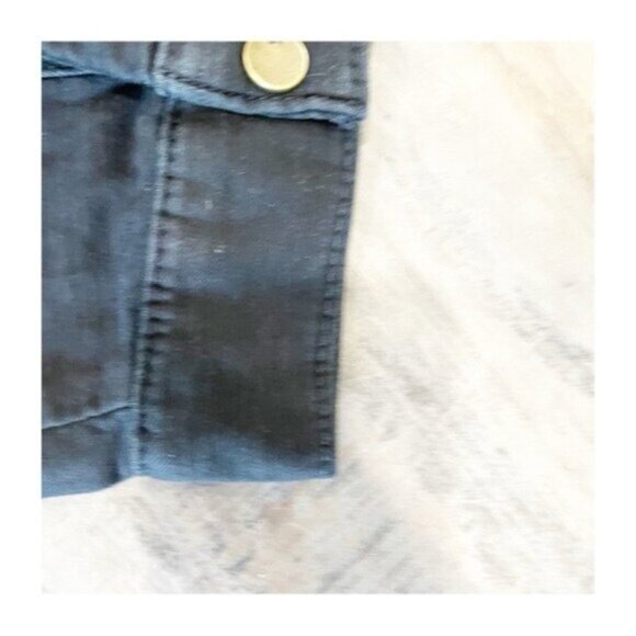 Pilcro "The Lonnie" Cuffed Crop Jumpsuit | Size L | Utility Style One-Piece - Picture 10 of 15